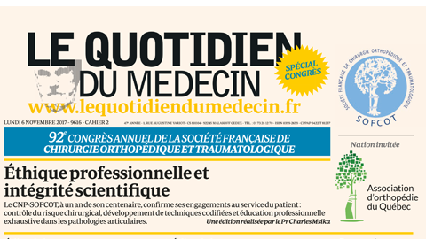 Quotidien du Médecin 2017