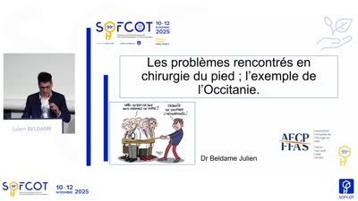 Table ronde - Nomenclature et codage : Les codages dits litigieux ou erronés - Les problèmes rencontrés en chirurgie du pied ; l’exemple de l’Occitanie