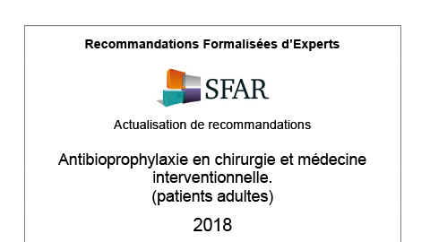 Antibioprophylaxie en chirurgie et médecine interventionnelle