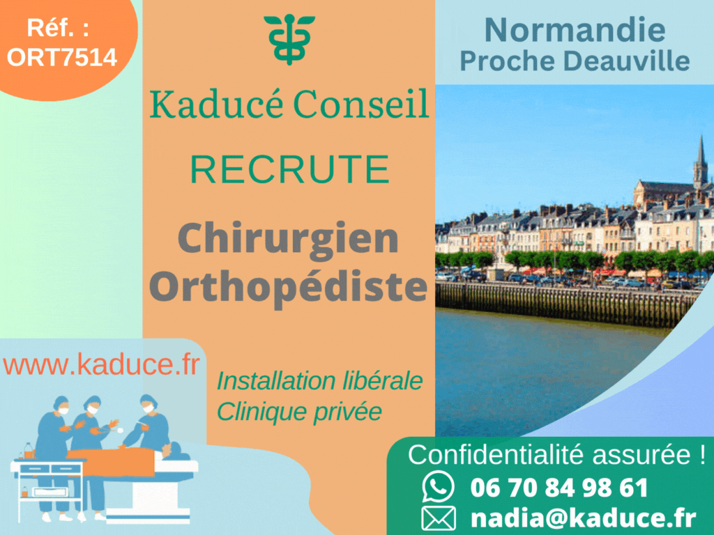 Recherche Chirurgien Orthopédiste à proximité de Deauville, Normandie