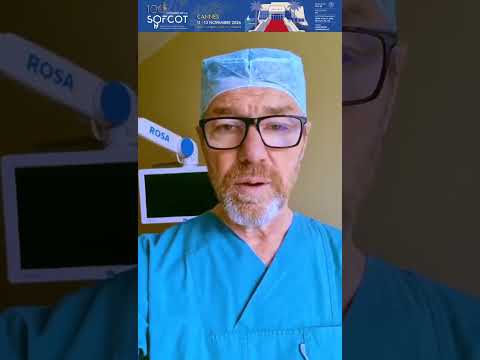 La voix des speakers avec Andreas M.  Halder. Président de l'European Knee Society