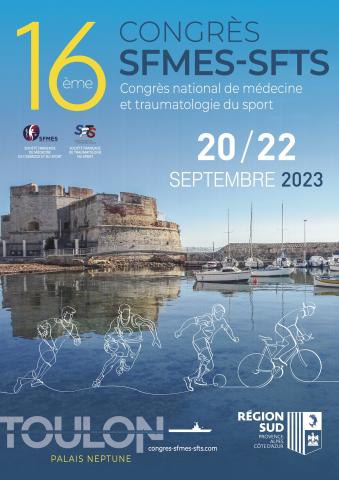 Affiche du congrès SFMES-SFTS 2023