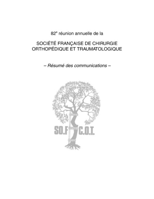 Congrès 2007 :Tous les résumés des communications particulières