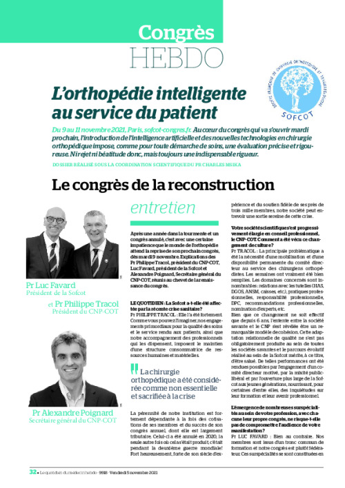 Quotidien du Médecin 2021