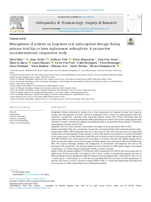 Article du mois février 2026