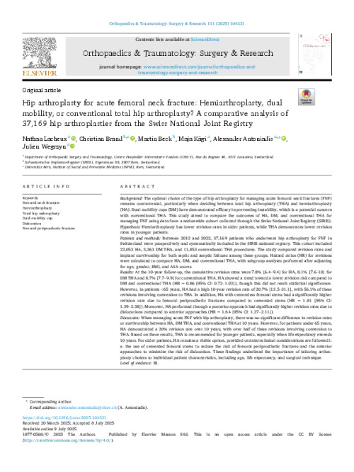 Article du mois de décembre 2025 