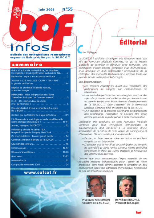 BOF 55 - juin 2005