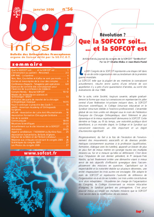 BOF 56 - janvier 2006