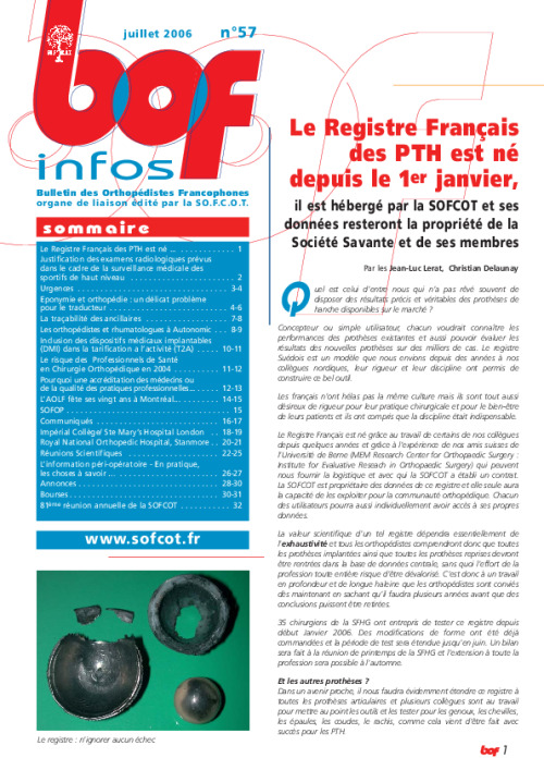 BOF 57 - juillet 2006