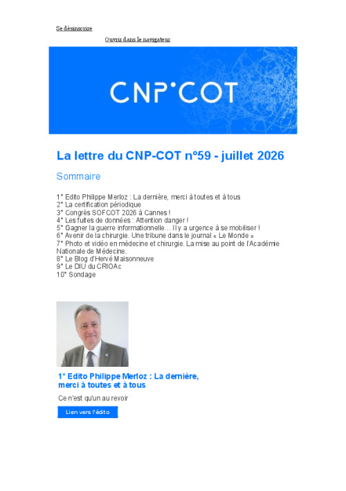 Lettre du CNP N°59 - juillet 2026