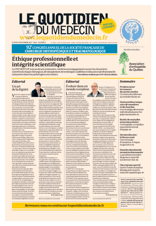 Quotidien du Médecin 2017