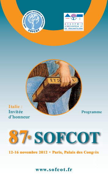 Programme congrès SOFCOT 2012