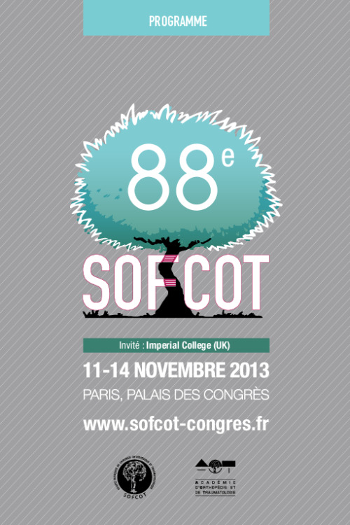 Programme congrès SOFCOT 2013