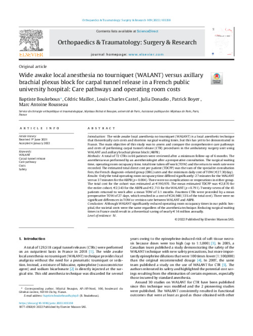 Article du mois Mai 2023