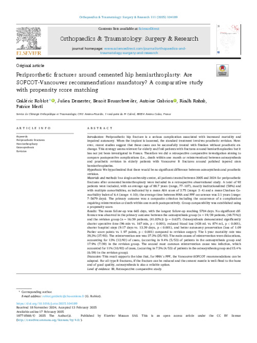 Article du mois Septembre 2025