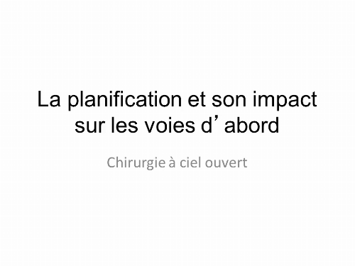 Table ronde : Fractures des plateaux tibiaux : abord conventionnel versus abord mini-invasif