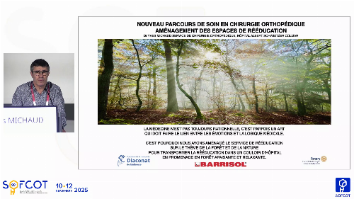 Cercle Nicolas Andry : Communications libres : Nouveau parcours de soins en chirurgie orthopédique