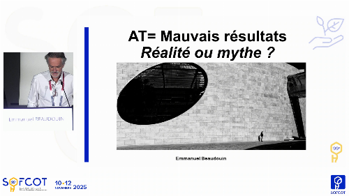Cercle Nicolas Andry : Communications libres : La prise en charge au titre de l’accident du travail est à l’origine des mauvais résultats : réalité ou mythe ?
