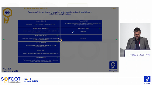 Table ronde SFA  : Conclusion