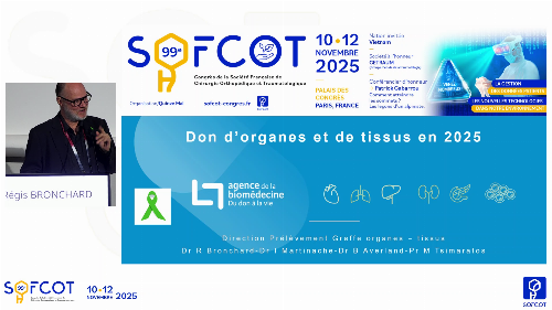Table ronde - Greffe de tissus et d'organes : Don d’organe et de tissus en 2026 : Une solidarité humaine au service de la transplantation d’organe et de tissus