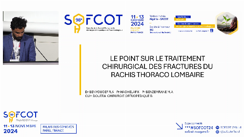 Le point sur les fractures du rachis dorsolombaire 
