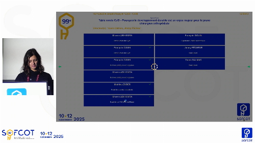 Table ronde CJO - Développement durable : Expérience : Veille scientifique