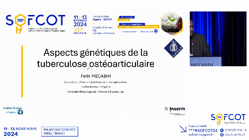 Aspects génétiques de la tuberculose ostéoarticulaire 