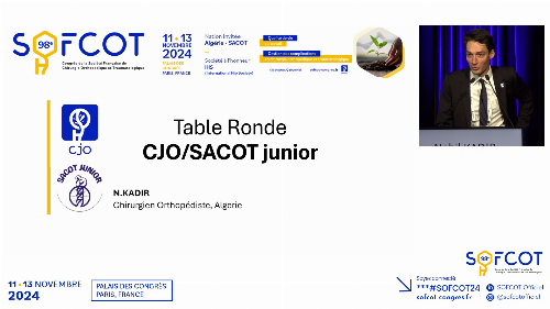 Table-ronde du CJO et de la SACOT : Introdution 