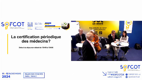 Déjeuner débat : La certification périodique des médecins ? 
