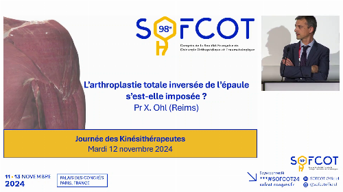 L’arthroplastie totale inversée de l’épaule s’est elle imposée 