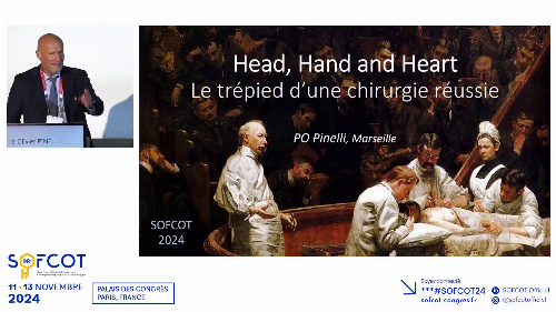 Cercle Nicolas Andry : Le risque et la complication : Head Hand and Heart : le trepied d’une chirurgie reussie 