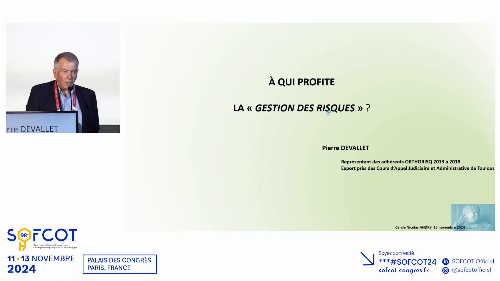 Cercle Nicolas Andry : Le risque et la complication : À qui profite la gestion des risques