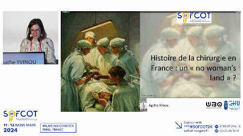 Cercle Nicolas Andry : Histoire de la chirurgie en France : un « no woman’s land » 