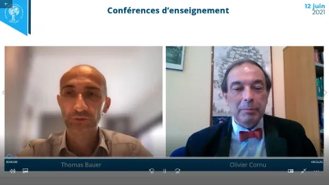 Olivier Cornu et Thomas Bauer
