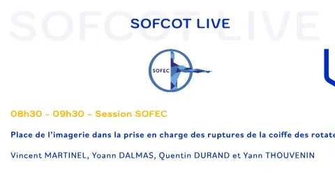 Vignette SOFCOT live SOFEC