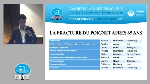 TABLE- Fracture du poignet après 65 ans -  Epidémiologie 02/09