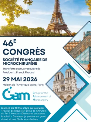 Congrès Société Française de Microchirurgie