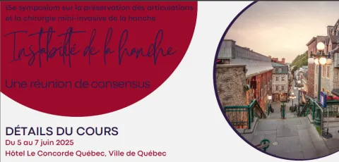 15e symposium sur la préservation des articulations et la chirurgie mini-invasive de la hanche