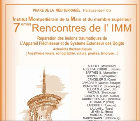 7emes Rencontres de l'IMM - du 08 avril 2022 - Palavas les flots