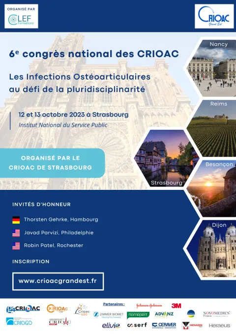 congrès Strasbourg infectiologie 2023