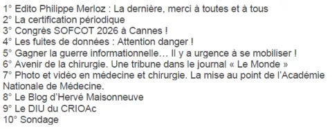 Sommaire lettre CNP 59