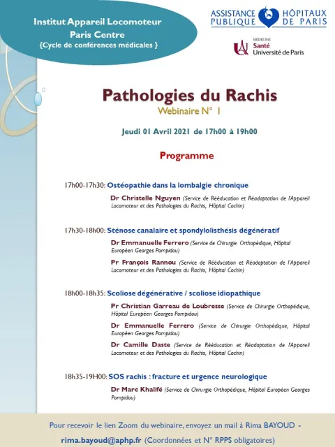 Programme Webinaire 1
