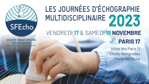 LES JOURNÉES D’ÉCHOGRAPHIE MULTIDISCIPLINAIRE 2023