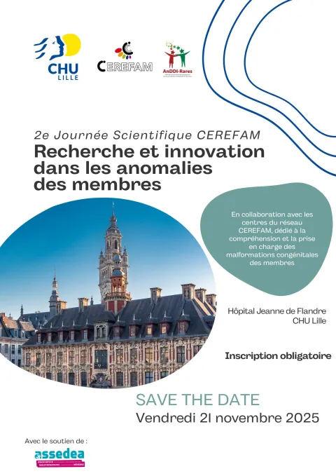 affiche journée scientifique du CEREFAM