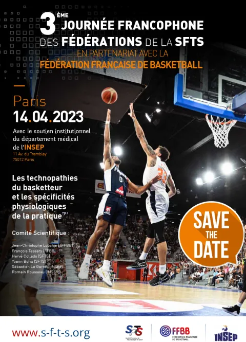 Affiche de la Journee Fracophone des Federations de la SFTS