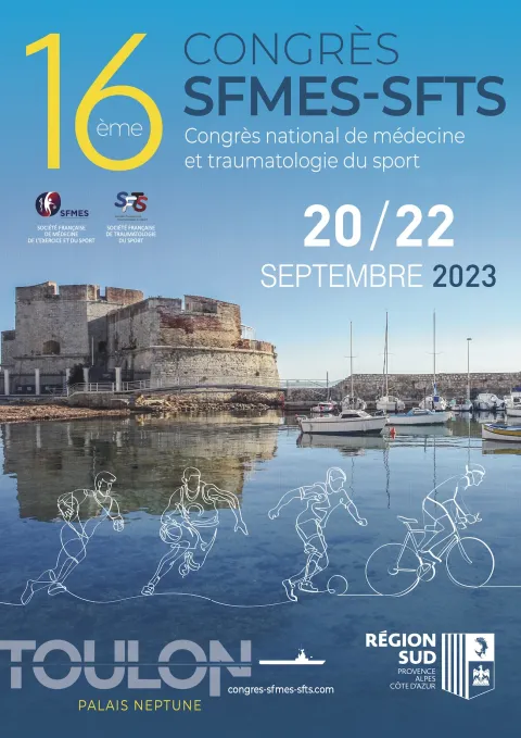 Affiche du congrès SFMES-SFTS 2023