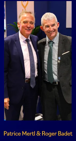 Patrice Mertl et Roger Badet