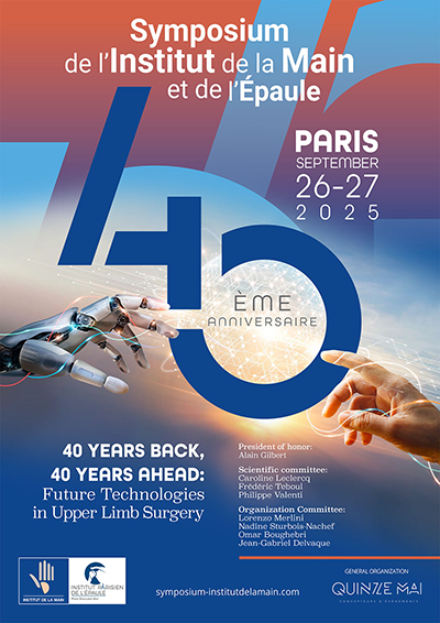 Symposium Institut de la main septembre 2025